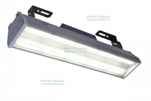 Светильник ПОЛЮС VS401 50W-6750Lm 5000-5500К ПРОЗРАЧНЫЙ IP65 на поворотном кронштейне