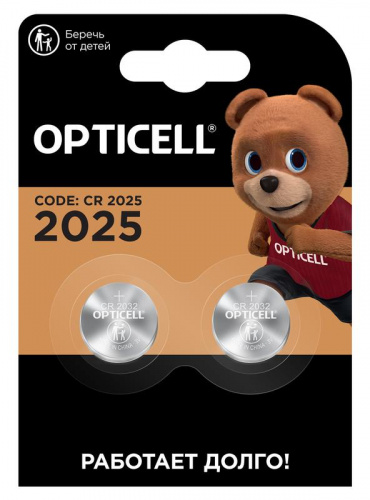 Элемент питания литиевый CR2025 (блист. 2шт) Specialty Opticell 5060004