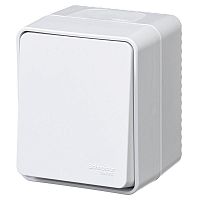 Выключатель кнопочный 1-кл. ОП AtlasDesign PROFI IP54 10АХ бел. SE ATN540115