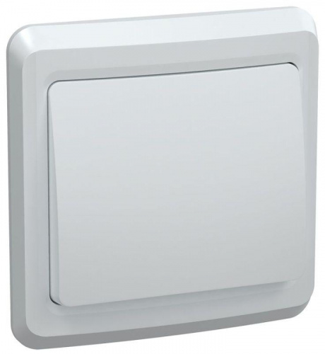 Выключатель 1-кл. СП Вега 10А IP20 ВС10-1-0-ВБ бел. GENERICA EVV10-K01-10-DM