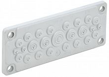 Ввод кабельный мембранный 25 отверстий d5-26мм IP65 (без клипс) TITAN IEK TI-01D-MC-025-65