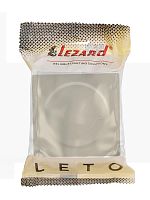 Розетка 1-м ОП LETO с заземл. с крышкой LETO ПБТ крем LEZARD 752-0300-123B