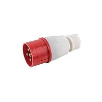 Вилка переносная PPC 014 3PPE 16А 380В IP44 JazzWay 5072275
