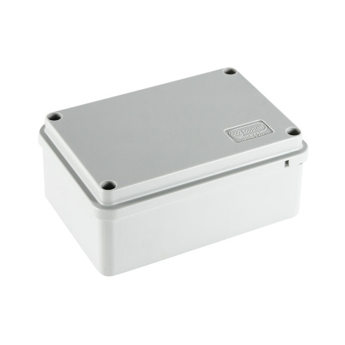 BJB/JBS120 Коробка распределительная без сальников о/п,120х80х50мм IP56 цвет серый (упаковка DIY) Экопласт