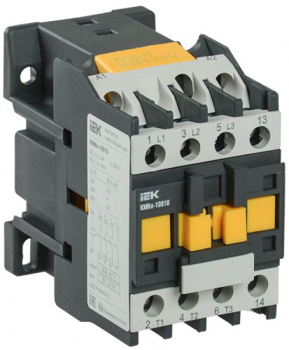 Контактор КМИе-10910 9А 230В/АС3 1НО GENERICA KKME11-009-230-10