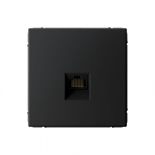 Розетка компьютерная ArtGallery RJ45 кат.5E механизм карбон SE GAL001083 Розетка компьютерная ArtGallery RJ45 кат.5E механизм карбон SE GAL001083