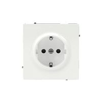Розетка силовая KANT 2P+E защ. шторки бел. магнолия DKC 7000003