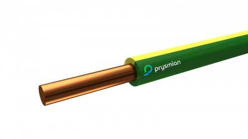 Провод ПуВнг(А)-LS 1х10 450/750В Ж/З (бухта) (м) РЭК-PRYSMIAN 0601080301