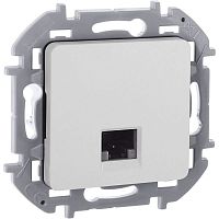 Розетка компьютерная СП Inspiria RJ45 кат.5E UTP IP20 бел. IEK 673825