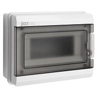 Бокс модульный накладной PDB/W 3008 GR (ЩРН-ПГ- 8) IP65 пластик. JazzWay 5071988