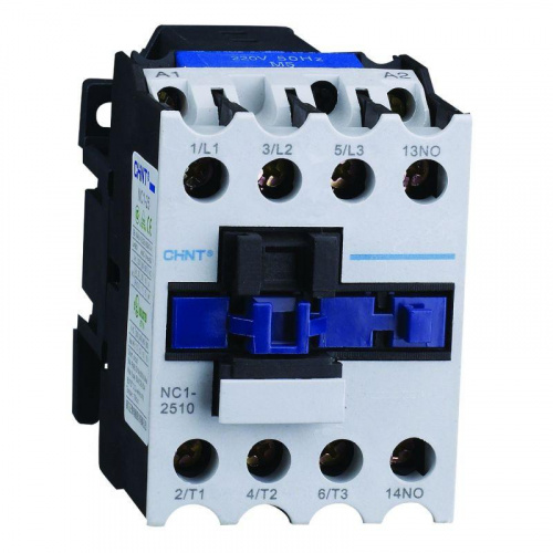Контактор NC1-2510 25А кат. 24В AC 1НО AC-3 (R) CHINT 221871 Контактор NC1-2510 25А кат. 24В AC 1НО AC-3 (R) CHINT 221871