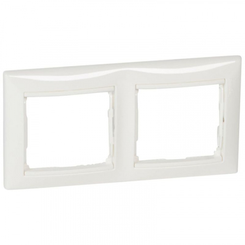 Рамка 2-м СП Valena IP20 горизонт. бел. (DIY-упак.) IEK 694241