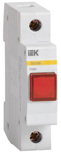 Лампа сигнальная ЛС-47М красн. KARAT IEK MLS20-230-K04
