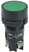 Кнопка SВ-7 "Пуск" d22мм 1НО+1НЗ 240В зел. GENERICA BBT40-SB7-K06
