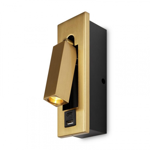 Светильник Shon 3Вт IP20 бра настен. Freya FR5347WL-L3BR