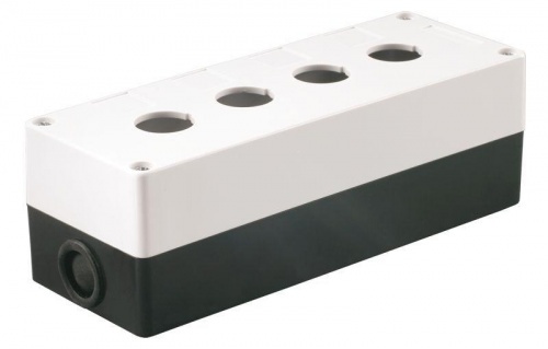Корпус КП 104 4-м для кнопок бел. IEK BKP10-4-K01