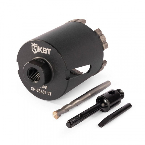 Коронка SF-68/65 5T с адаптером SDS-Plus ПРОФИ КВТ 102560