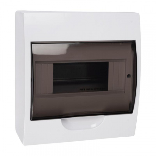 Бокс модульный накладной PDB/W 1008 WH (ЩРН-П- 8) IP41 пластик. JazzWay 5071667