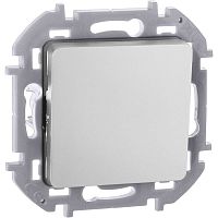 Переключатель 1-кл. Inspiria 10А IP20 250В 10AX механизм алюм. IEK 673652