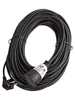 Удлинитель-шнур 1х50м 10А IP44 3500Вт 220-350В КГ 2х1.0мм каучук КОСМОС YSHKsm50m-1g(10A)KG