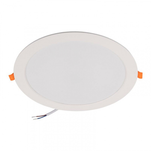 Светильник светодиодный PLED DL7 WH Downlight 24Вт 4000К 220х26мм IP54 ДВО встраив. Pro JazzWay 5042568