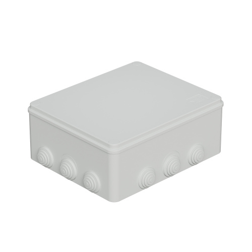 JBS300 Коробка огн. Е110 о/п, 300х250х120,12 вых.,IP65, 5Р (2.5-16 мм²), цвет серый Экопласт