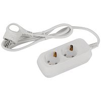 Удлинитель 2х1.5м с заземл. 10А IP20 GREEN LINE UDL-10-215-E ПВС 3х0.75 Эра Б0064978