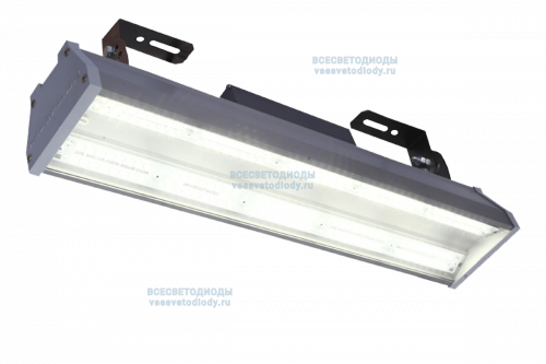 Светильник ПОЛЮС VS402 75W-10100Lm 5000-5500К ПРОЗРАЧНЫЙ IP65 на поворотном кронштейне