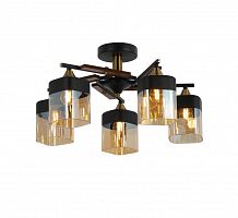 Люстра Glitz 60Вт E27х5 IP20 Freya FR5154PL-05B